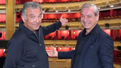 Andreas Homoki, director de Escena, y Nicola Luisotti, director Musical. Foto: © Javier del Real | Teatro Real.