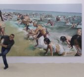 'El último baño', exposición de Santiago Ydáñez en la Galería VETA. Foto: © Luis Domingo.
