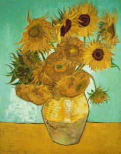 'Los girasoles', Vincent Van Gogh.