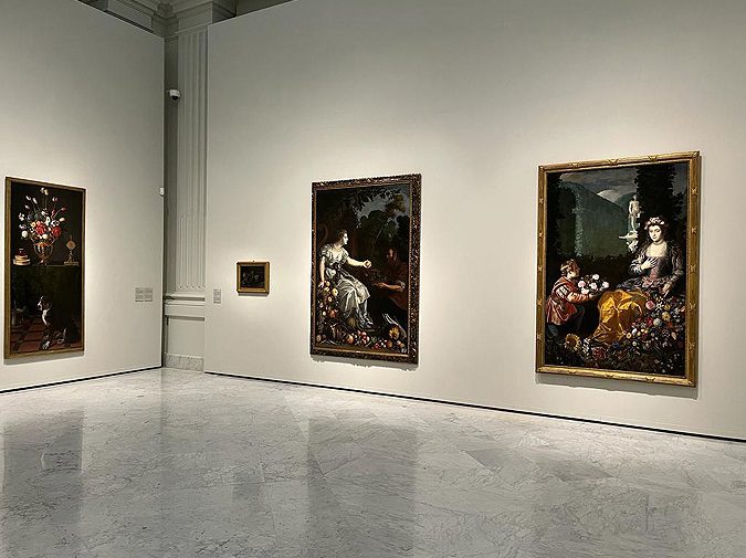 EXPOSICIÓN FLORES Y FRUTOS. COLECCIÓN BANCO DE ESPAÑA.