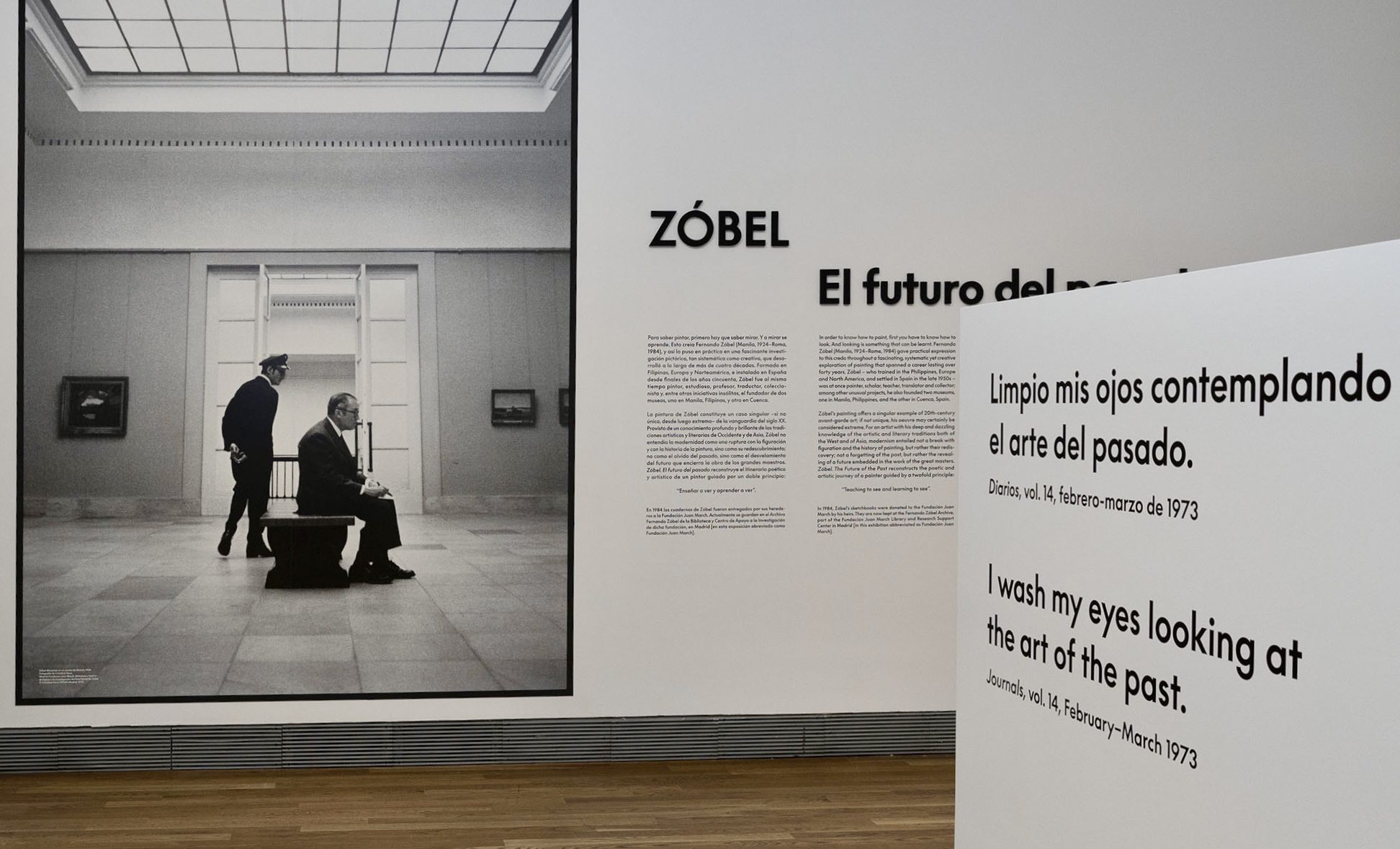 Exposición “Zóbel. El futuro del pasado”. Foto © Museo Nacional del Prado.