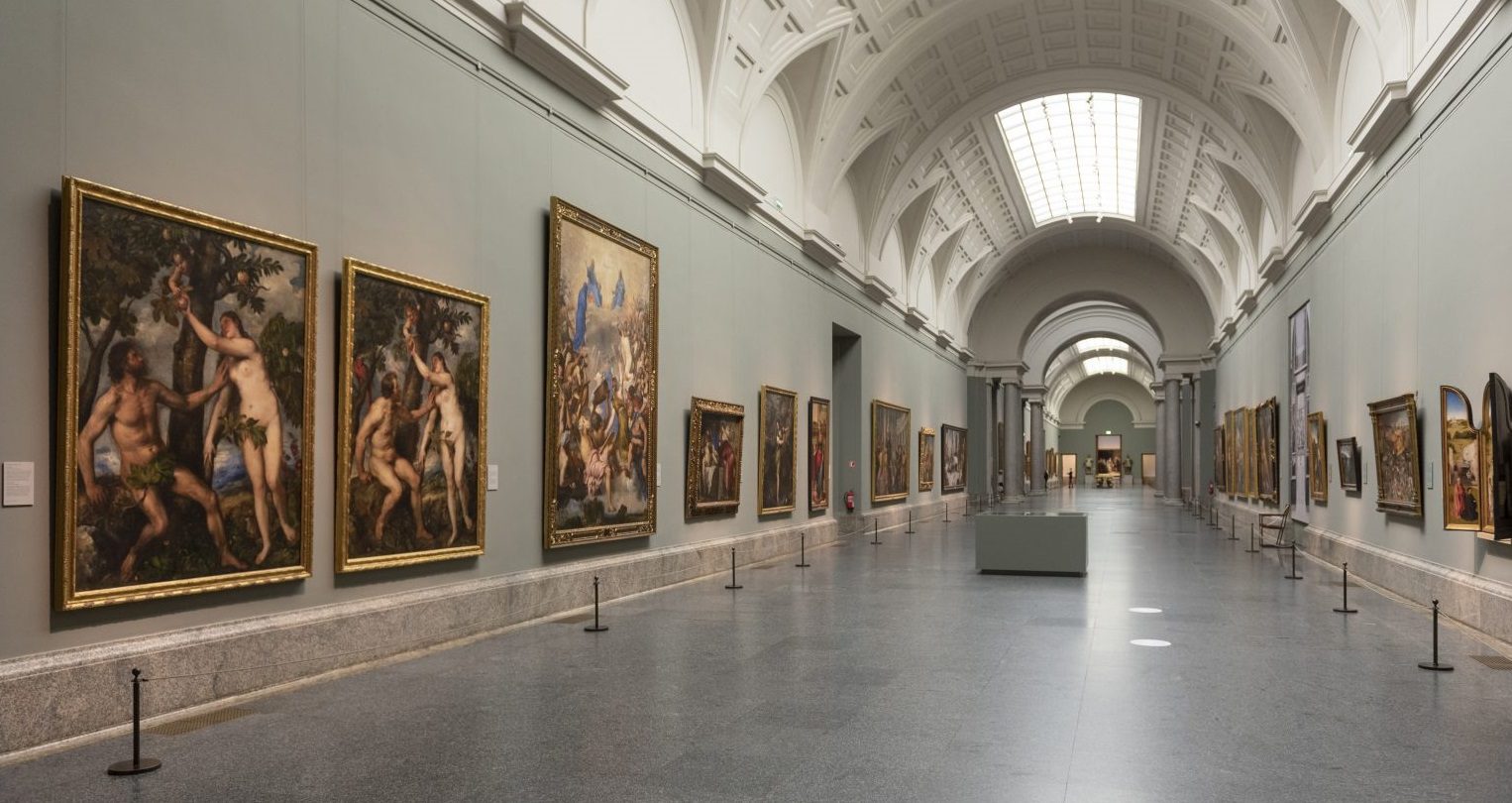 'Reencuentro'. Galería Central. Museo Nacional del Prado.