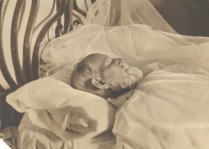 Alfonso [Alfonso Sánchez Portela], Lecho mortuorio de Sorolla, 11 de agosto de 1923. MS, n.º inv. 80735.