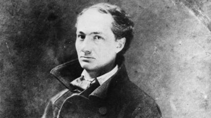 Charles Baudelaire en 1855. Nadar.