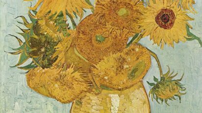 'Los girasoles' de Vincent Willem van Gogh (1888).
