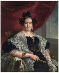 Vicente López Portaña, "La señora de Delicado de Imaz", hacia 1836. Óleo sobre lienzo. ©Archivo Fotográfico. Museo Nacional del Prado.