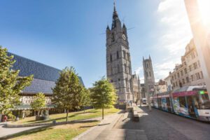 Campanario de Gante (Belfort). Foto: Visitflanders.com.