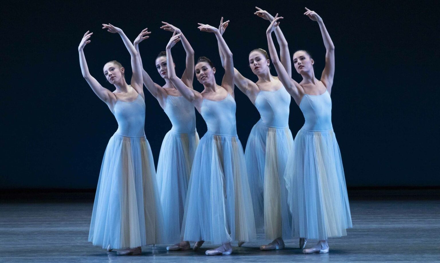 "Serenade". New York City Ballet. Credit Photo: Erin Baiano.