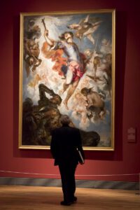 'El triunfo de san Hermenegildo'. Francisco de Herrera 'el Mozo'. Óleo sobre lienzo. 1654. Madrid, Museo Nacional del Prado. Foto: ©Luis Domingo.