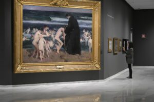 La Fundación Bancaja presenta la exposición 'Sorolla en negro'.