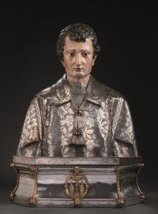 Busto de San Lorenzo. Estrada, taller de Zaragoza. 1780. Foto: Javier Broto.