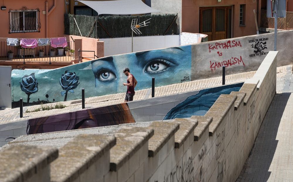 Grafiti, Barcelona, 2022. © Anastasia Samoylova.