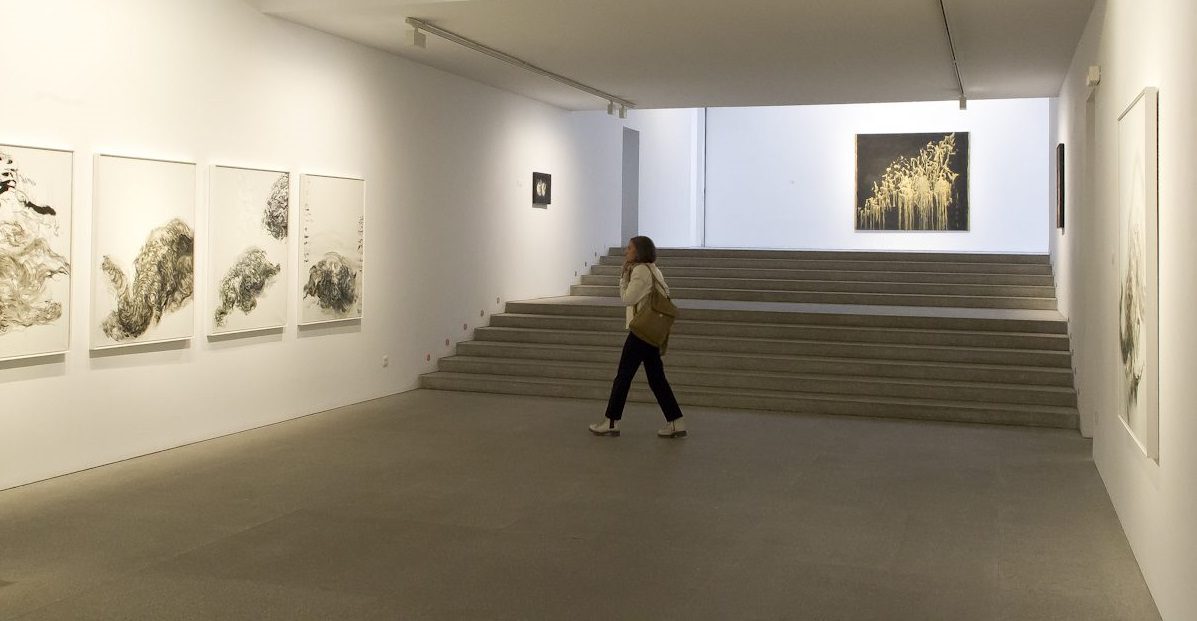 Exposición '4 AM' de Maggi Hambling en la Galería Marlborough de Madrid. Fotos: © Luis Domingo.
