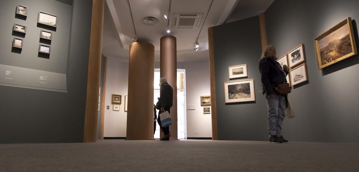 "Visionarios románticos: Balke / Lucas / Hertervig" en el Museo Lázaro Galdiano. Fotos: © Luis Domingo.