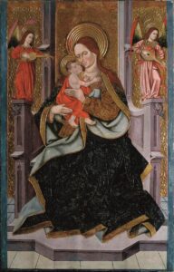 Virgen con el Niño y ángeles músicos. Juan de la Abadía, el Viejo. 1485-1496. Foto: Fernando Alvira.