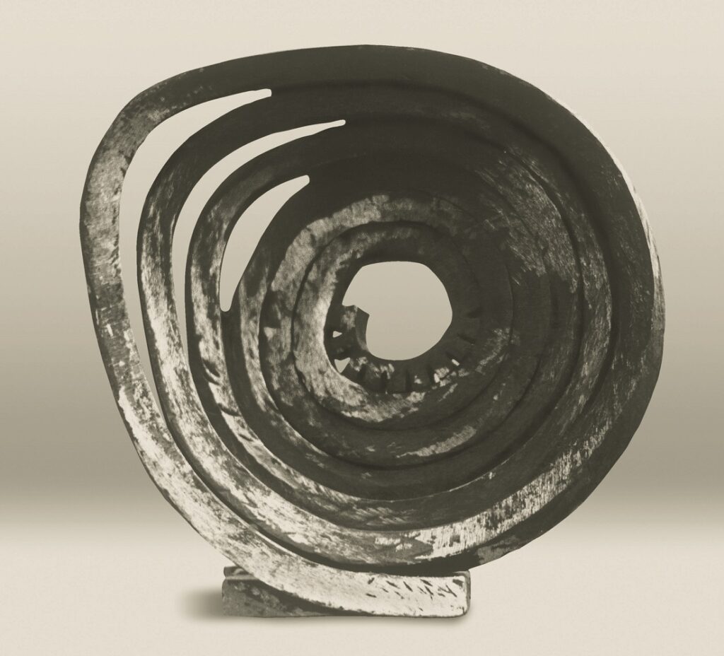 Martín Chirino. El Viento, 1958. Hierro forjado. 40 x 45 x 15 cm. Colección particular. Cortesía Galería Guillermo de Osma. © Martín Chirino.