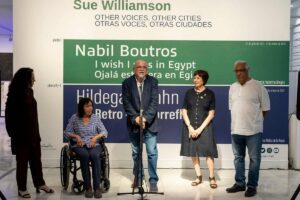 Exposición de Nabil Boutros 'Ojalá estuviera en Egipto'. Foto: CAAM | Quique Curbelo.