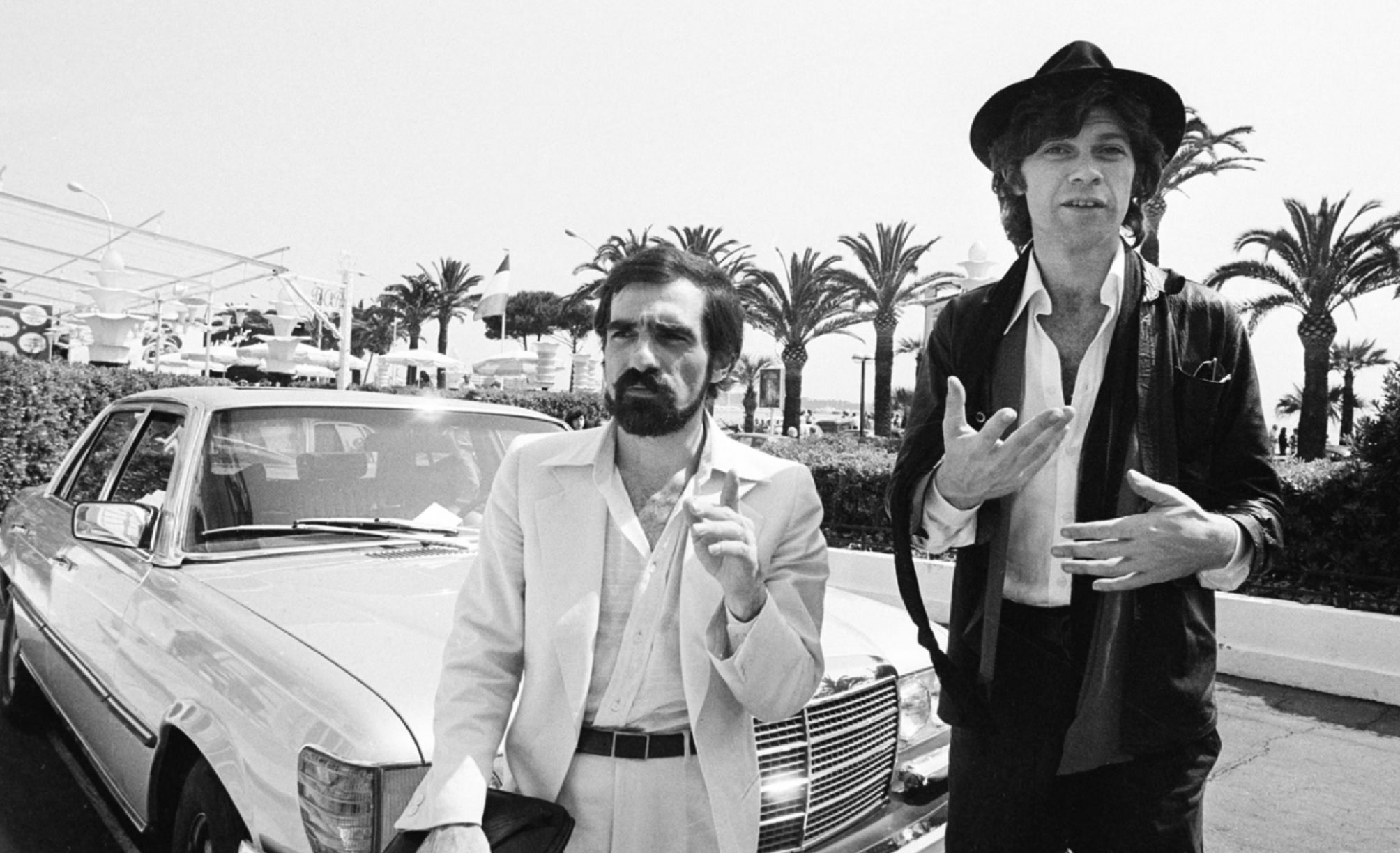 Martin Scorsese y Robbie Robertson.