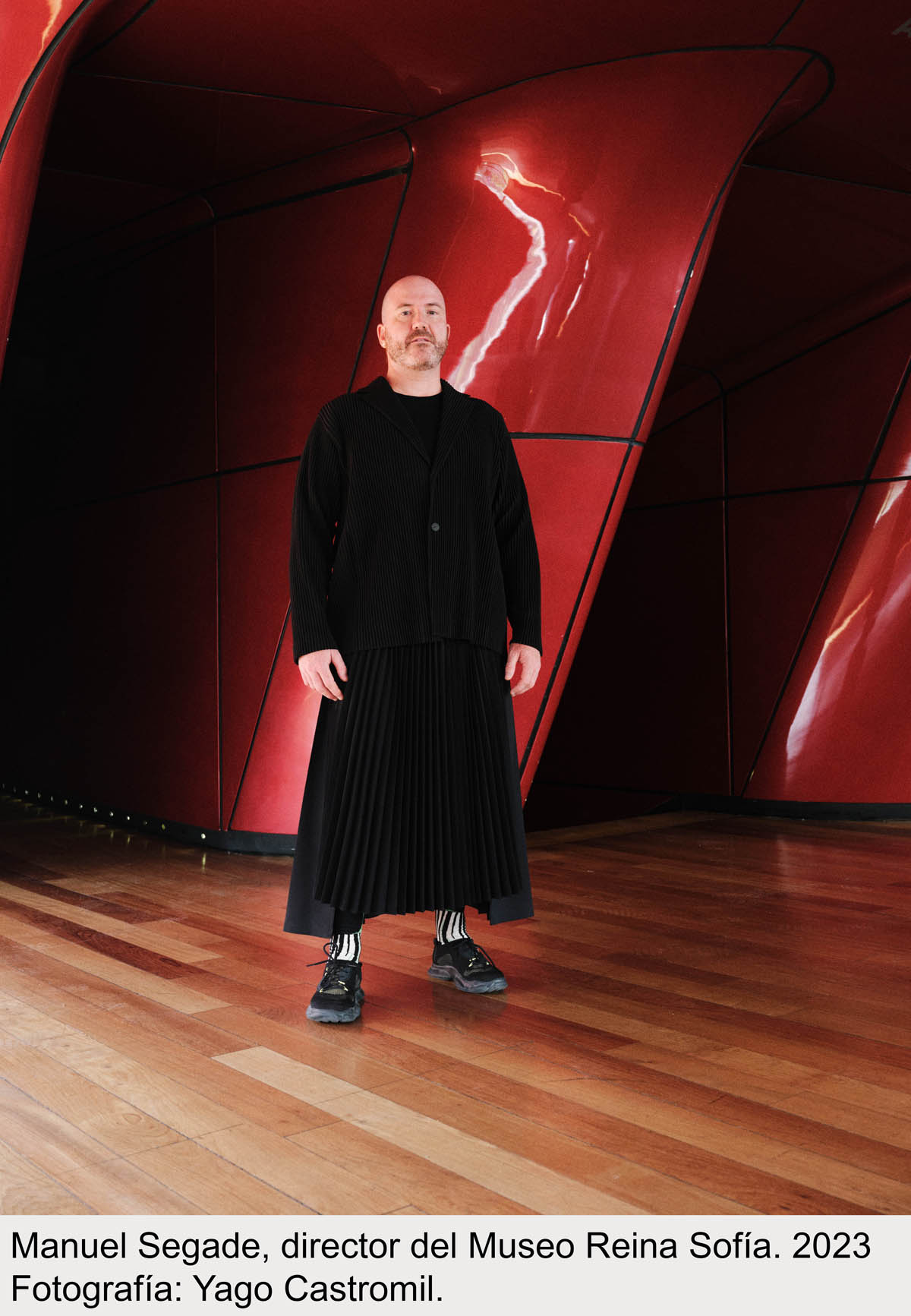 Manuel Segade, director del Museo Reina Sofía. Foto Yago Castromil