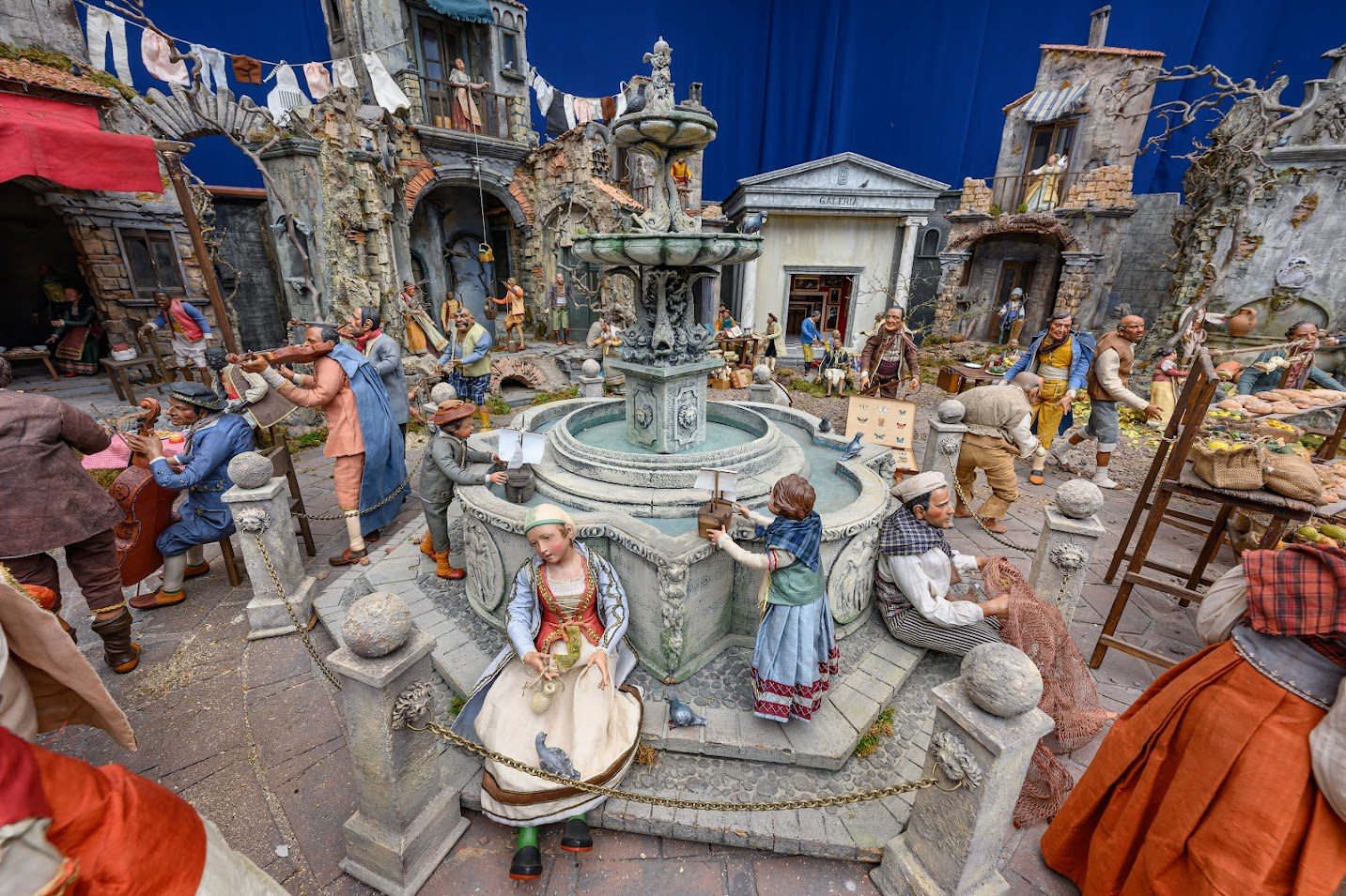 Belén del Príncipe del Palacio Real de Madrid. Patrimonio Nacional.