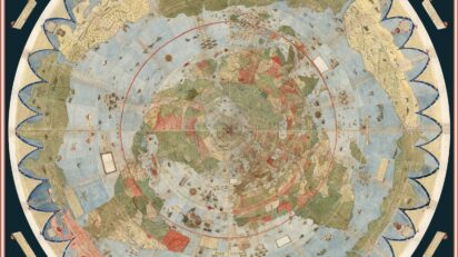 Mapa de Urbano Monti (1587).