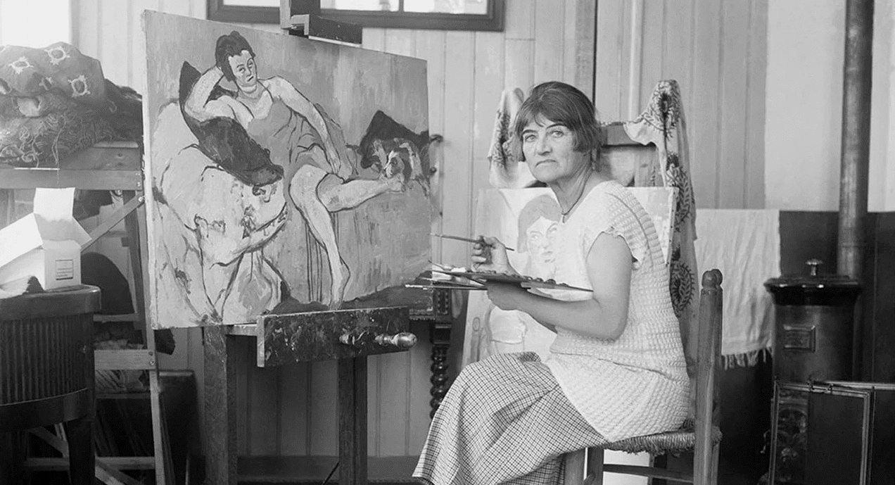 El increíble caso de la modelo que se convirtió en artista consagrada hoyesarte