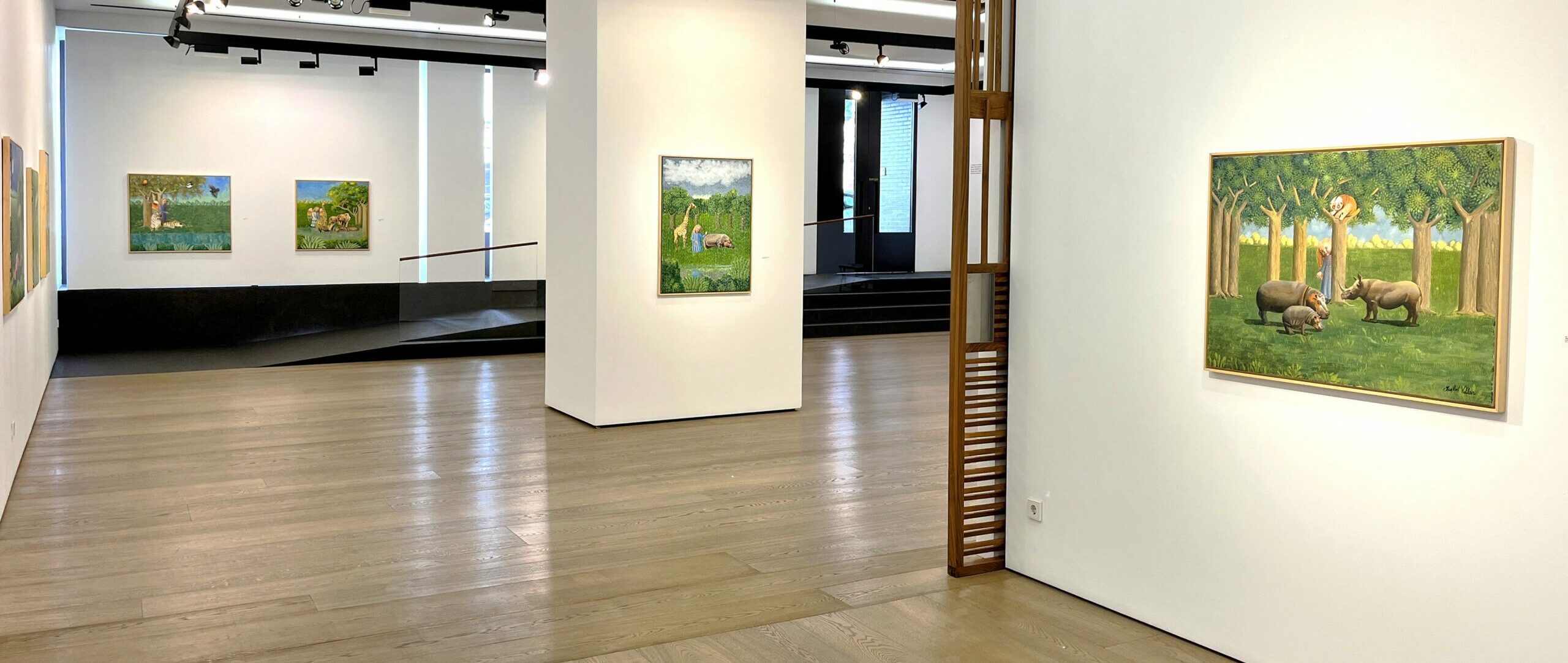 Exposición de Isabel Villar en la Galería Fernández-Braso.