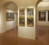 El Museo de San Donato forma parte del complejo de edificios que albergan la sede histórica del Banco Monte dei Paschi di Siena.
