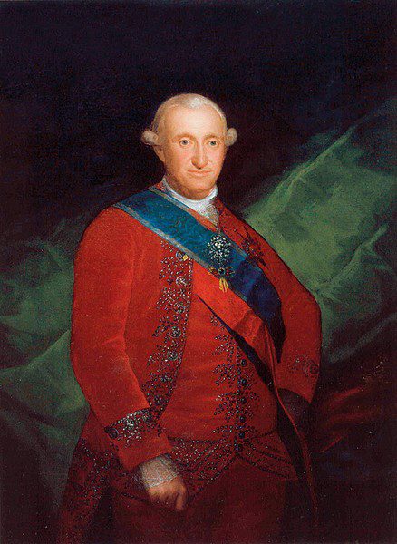 Francisco de Goya. "Carlos IV" (1789).