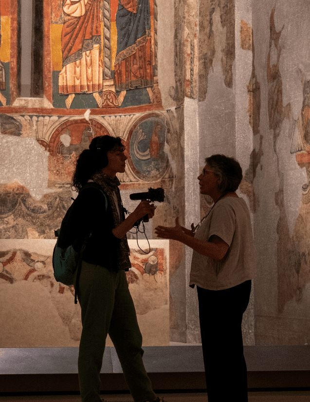 Grabación de "La memoria en ruinas".