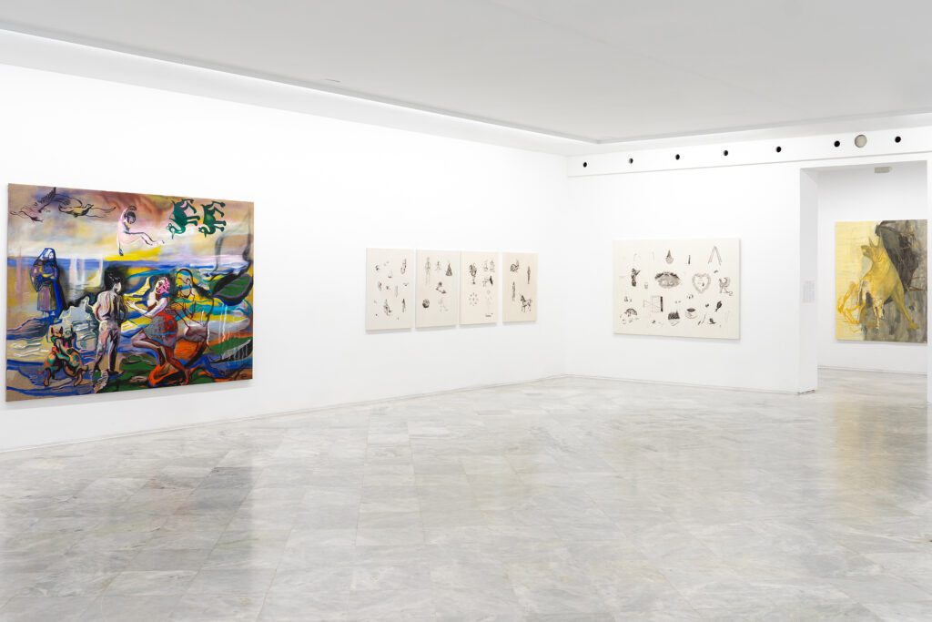 "La última pintura", 2026. Vistas de sala de la exposición. CAAC, Sevilla. Fotografía: Claudia Ihrek.
