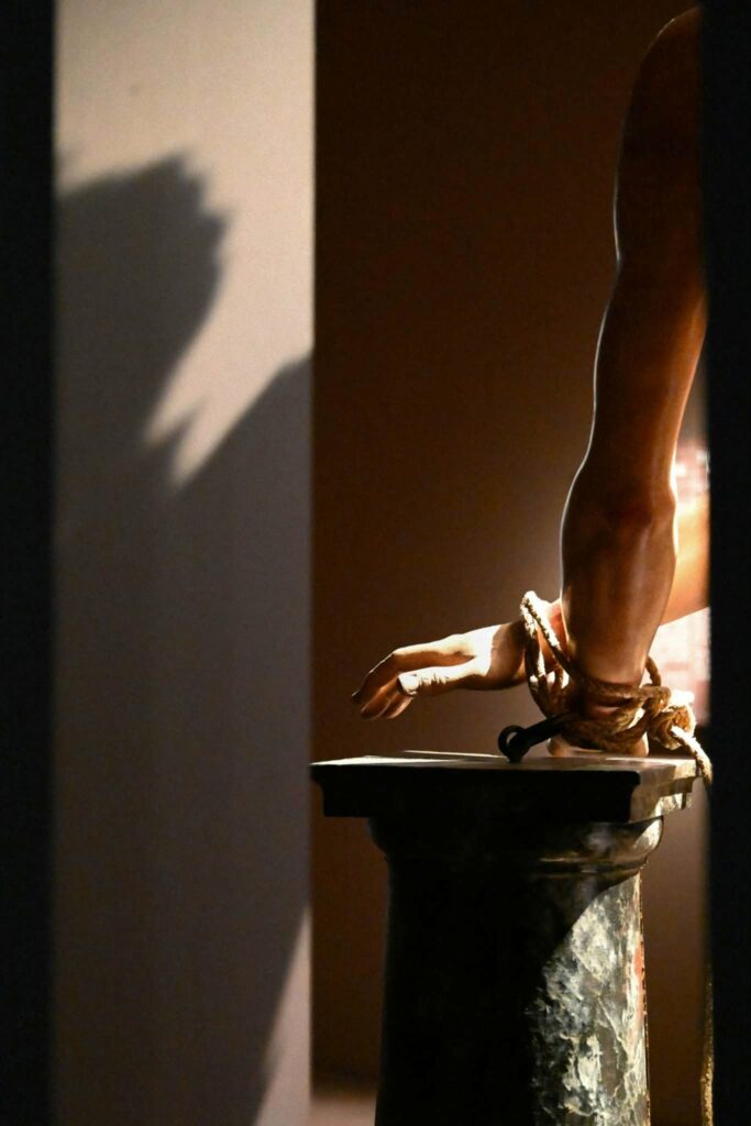 "Sculpter la couleur. Chefs-d’œuvre du Musée national de sculpture, Valladolid". Fotografía: musée du Louvre.