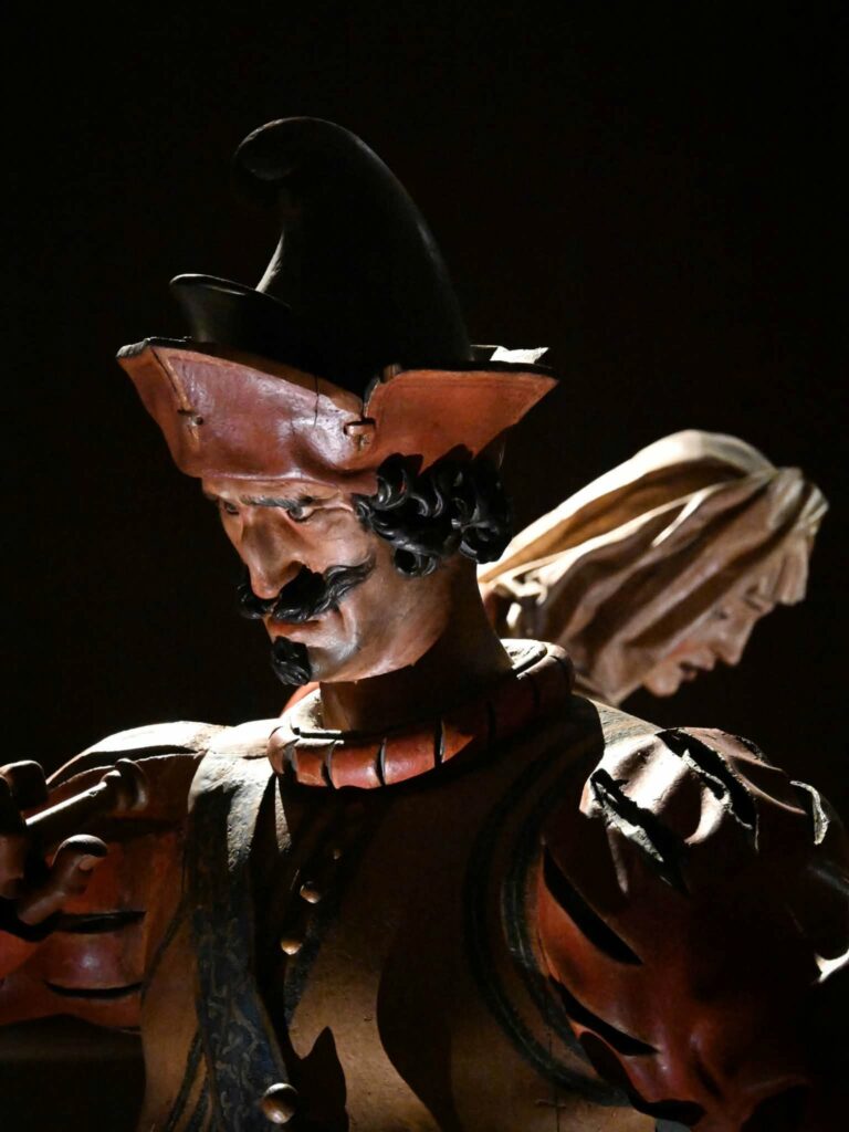 "Sculpter la couleur. Chefs-d’œuvre du Musée national de sculpture, Valladolid". Fotografía: musée du Louvre.